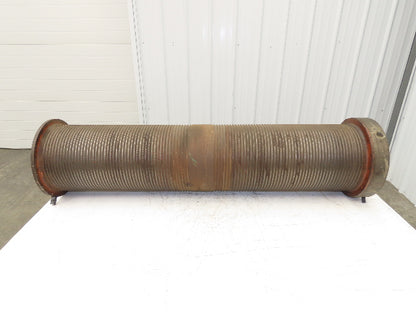 P&H Cleveland Tramrail 4 Ton Bridge Crane Hoist Wire Rope Cable Drum 28' Lift