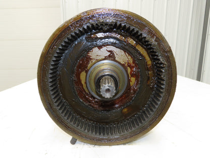 P&H Cleveland Tramrail 4 Ton Bridge Crane Hoist Wire Rope Cable Drum 28' Lift