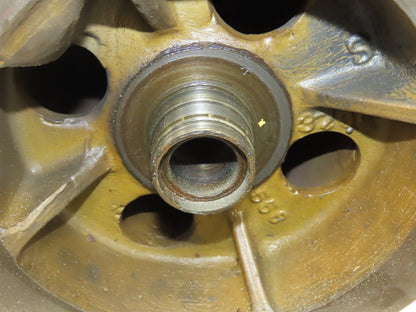 P&H Cleveland Tramrail 4 Ton Bridge Crane Hoist Wire Rope Cable Drum 28' Lift