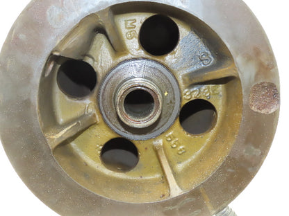 P&H Cleveland Tramrail 4 Ton Bridge Crane Hoist Wire Rope Cable Drum 28' Lift