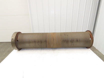 P&H Cleveland Tramrail 4 Ton Bridge Crane Hoist Wire Rope Cable Drum 28' Lift