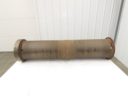 P&H Cleveland Tramrail 4 Ton Bridge Crane Hoist Wire Rope Cable Drum 28' Lift