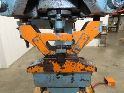 Buffalo 1/2 Mechanical Iron Worker UIW 50 Ton 3 HP 460V Shear Punch Cutter