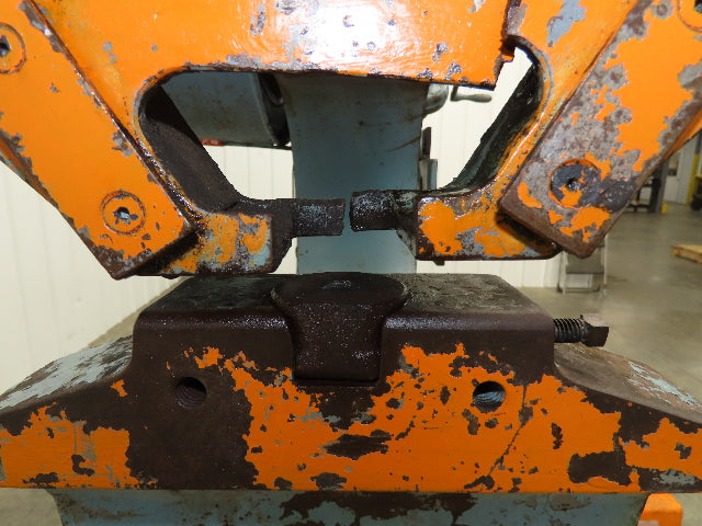 Buffalo 1/2 Mechanical Iron Worker UIW 50 Ton 3 HP 460V Shear Punch Cutter