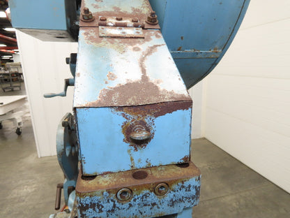 Buffalo 1/2 Mechanical Iron Worker UIW 50 Ton 3 HP 460V Shear Punch Cutter