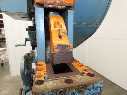Buffalo 1/2 Mechanical Iron Worker UIW 50 Ton 3 HP 460V Shear Punch Cutter