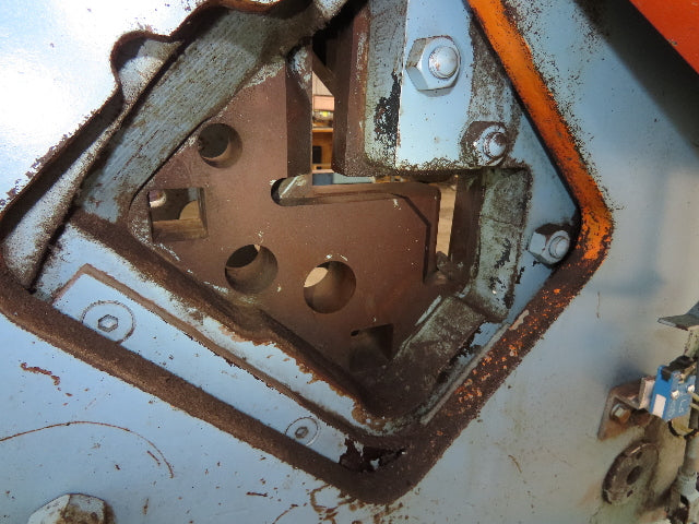 Buffalo 1/2 Mechanical Iron Worker UIW 50 Ton 3 HP 460V Shear Punch Cutter