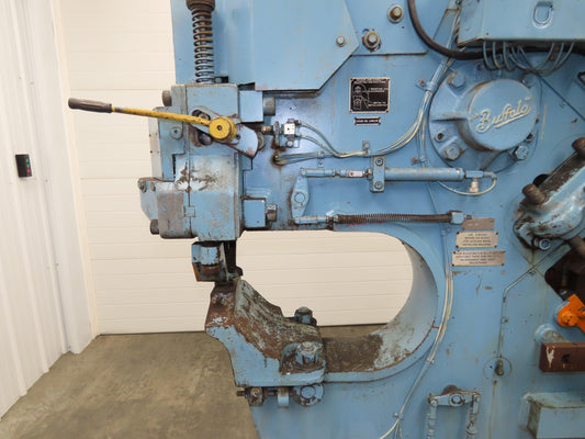 Buffalo 1/2 Mechanical Iron Worker UIW 50 Ton 3 HP 460V Shear Punch Cutter