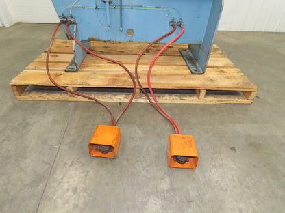 Buffalo 1/2 Mechanical Iron Worker UIW 50 Ton 3 HP 460V Shear Punch Cutter