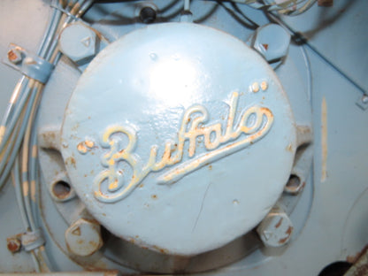 Buffalo 1/2 Mechanical Iron Worker UIW 50 Ton 3 HP 460V Shear Punch Cutter