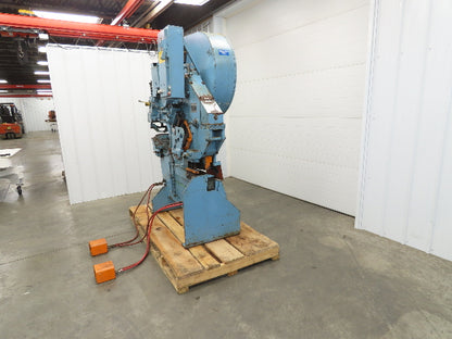 Buffalo 1/2 Mechanical Iron Worker UIW 50 Ton 3 HP 460V Shear Punch Cutter