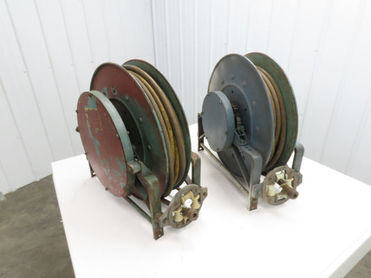 Hannay Reels 716-23-24 C Retractable Industrial Air Hose Reel 1/2" Lot Of 2