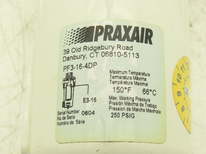Praxair PF3-16-4DP Filter 1/2" NPT 150°F 250 psig