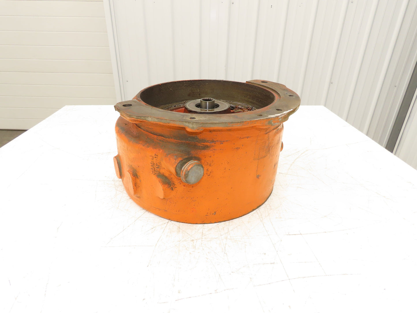 P&H Cleveland Tramrail 4 Ton Bridge Crane Hoist Cable Drum Gearbox Gear Case