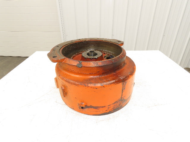 P&H Cleveland Tramrail 4 Ton Bridge Crane Hoist Cable Drum Gearbox Gear Case