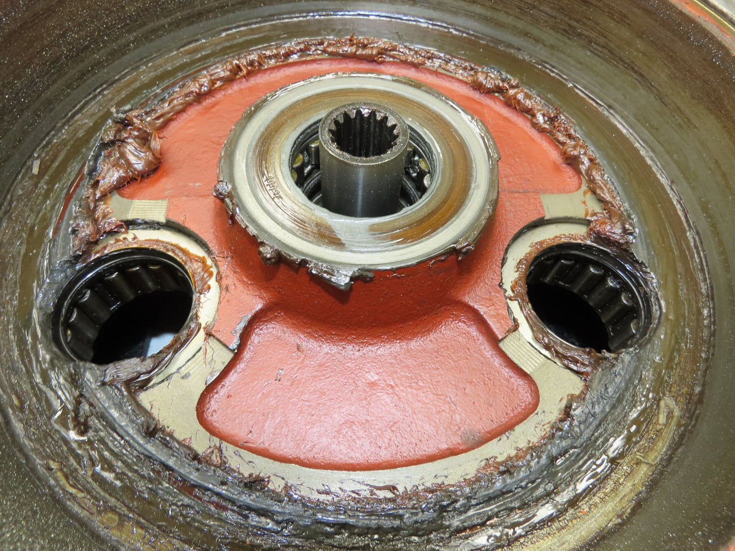 P&H Cleveland Tramrail 4 Ton Bridge Crane Hoist Cable Drum Gearbox Gear Case