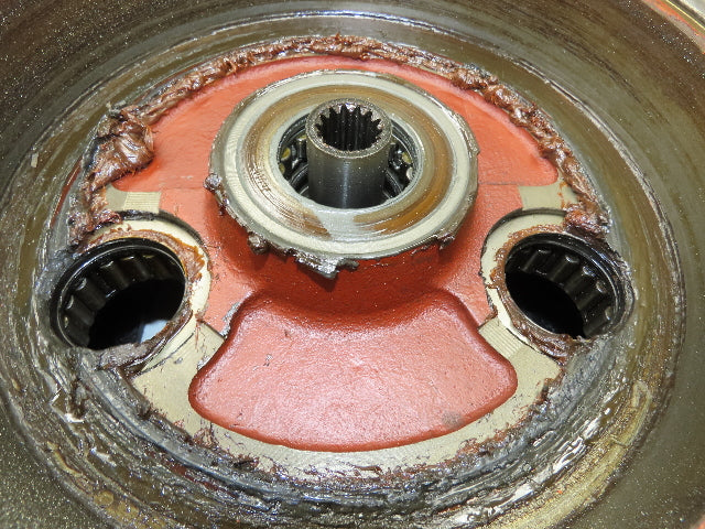 P&H Cleveland Tramrail 4 Ton Bridge Crane Hoist Cable Drum Gearbox Gear Case