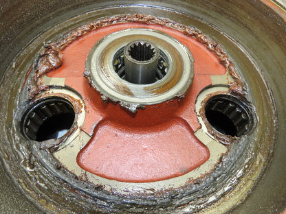 P&H Cleveland Tramrail 4 Ton Bridge Crane Hoist Cable Drum Gearbox Gear Case