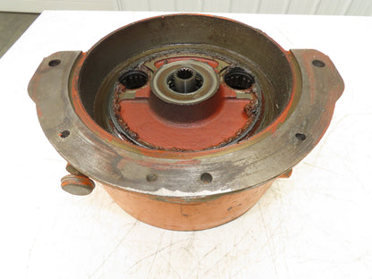 P&H Cleveland Tramrail 4 Ton Bridge Crane Hoist Cable Drum Gearbox Gear Case