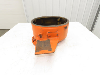 P&H Cleveland Tramrail 4 Ton Bridge Crane Hoist Cable Drum Gearbox Gear Case