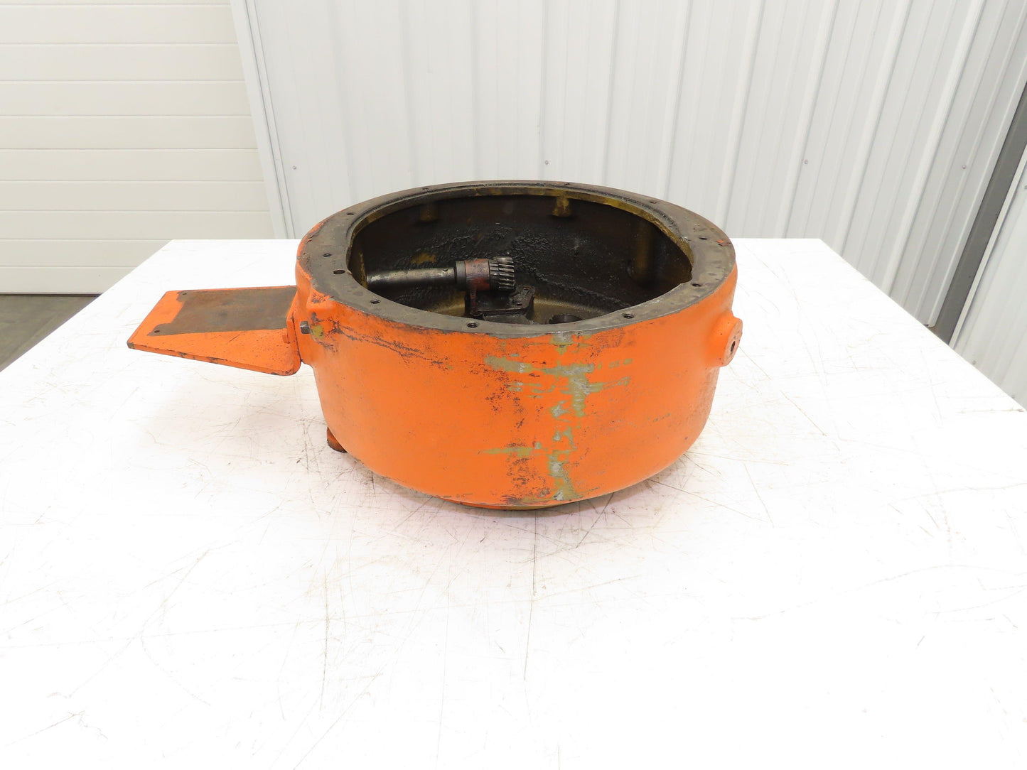 P&H Cleveland Tramrail 4 Ton Bridge Crane Hoist Cable Drum Gearbox Gear Case