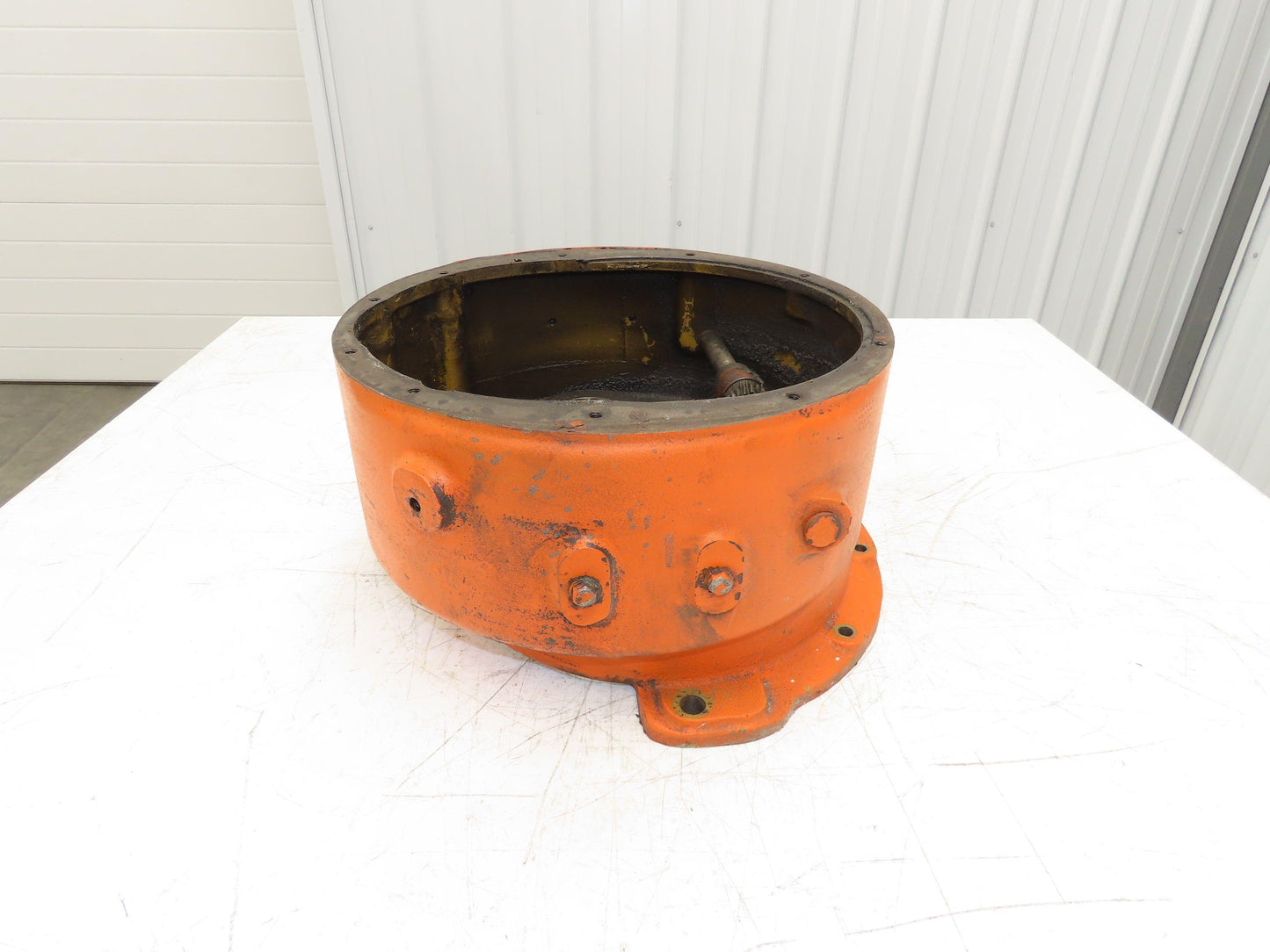 P&H Cleveland Tramrail 4 Ton Bridge Crane Hoist Cable Drum Gearbox Gear Case
