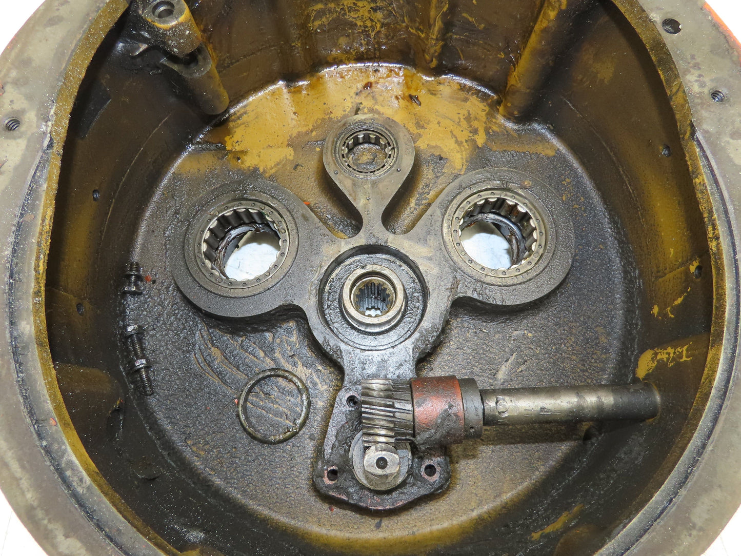 P&H Cleveland Tramrail 4 Ton Bridge Crane Hoist Cable Drum Gearbox Gear Case