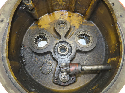 P&H Cleveland Tramrail 4 Ton Bridge Crane Hoist Cable Drum Gearbox Gear Case