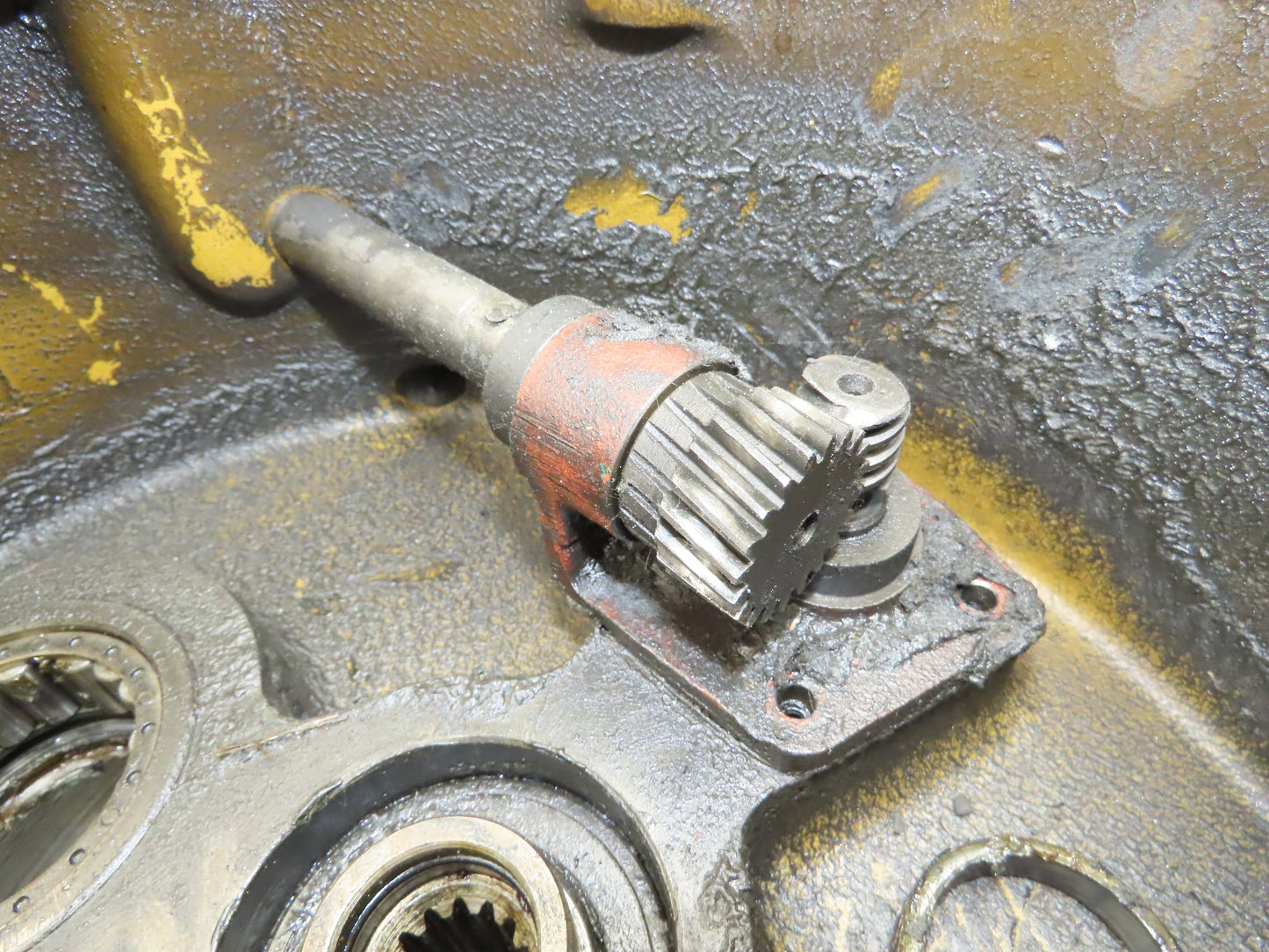 P&H Cleveland Tramrail 4 Ton Bridge Crane Hoist Cable Drum Gearbox Gear Case