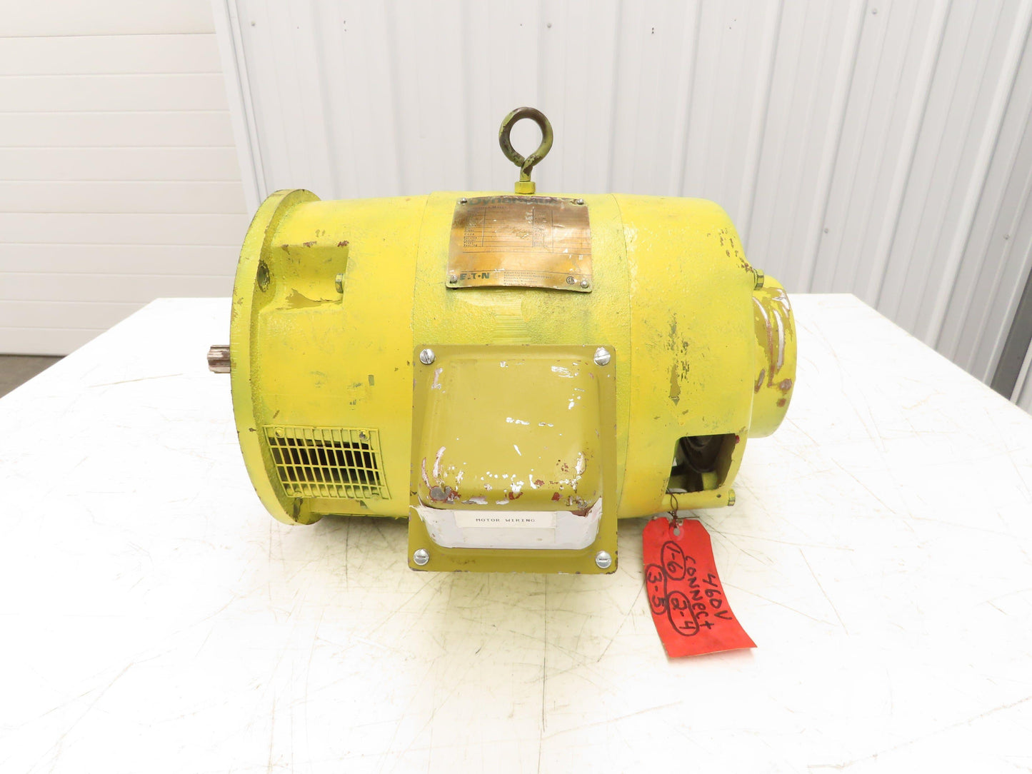Yale Dynamatic Bridge Crane 1-Speed Hoist Motor 5Hp 1650 RPM 230/460V 3PH 215TDZ