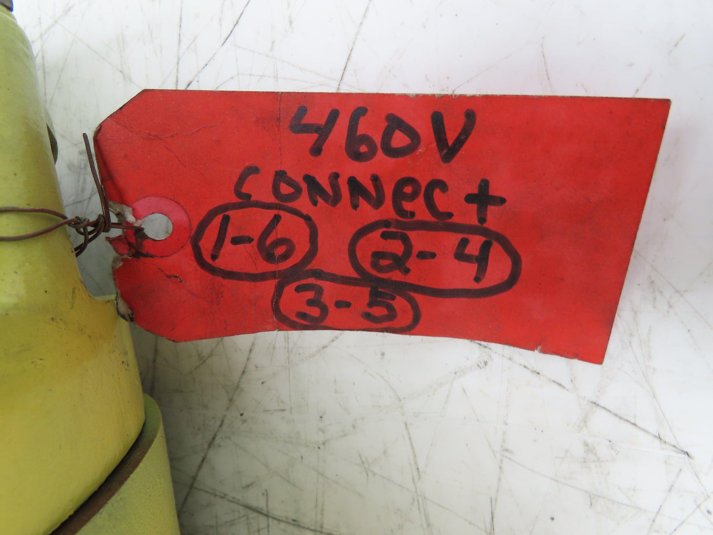 Yale Dynamatic Bridge Crane 1-Speed Hoist Motor 5Hp 1650 RPM 230/460V 3PH 215TDZ