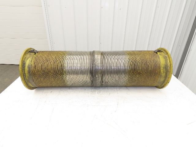 Yale CEW5-23ST15D4  5 Ton Bridge Crane Hoist Wire Rope Cable Drum Winch Reel