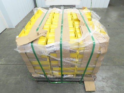 Post Protector 12" Pallet Rack Column Guard Yellow 4" ID Width