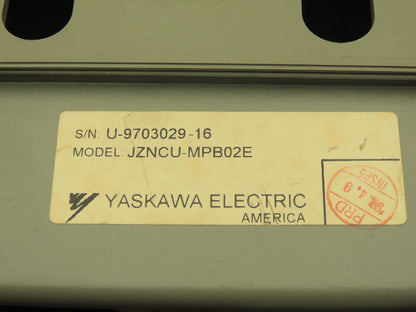 Yaskawa JZNCU-MPB02E YASNAC MRC Robot Pushbutton Control Panel