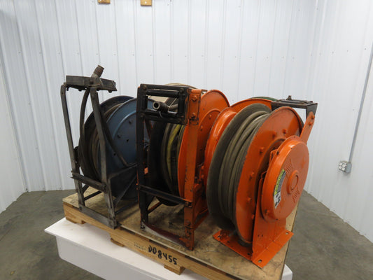 Hannay Reels Retractable Industrial Air Hose Reel 1/2" Lot Of 5
