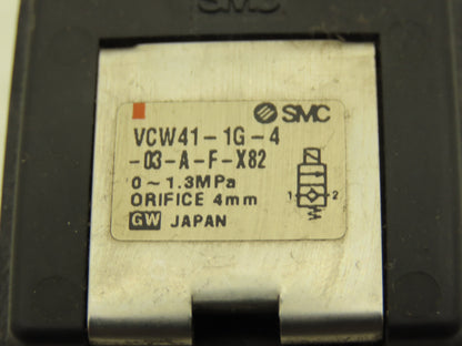 SMC INA-14-425-03 | VCW41-1G-4-03-A-F-X82 Solenoid and Check Valve Assembly