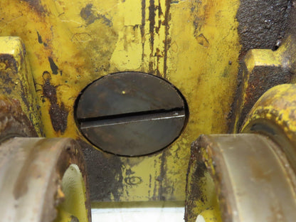 Yale Bridge Crane Trolley End Truck Idler Head 5" Wheels 3-1/4" Beam