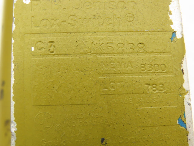 Gould Denison JK5838 Lox-Switch Limit Switch w/Mounting Bracket for Yale Hoist