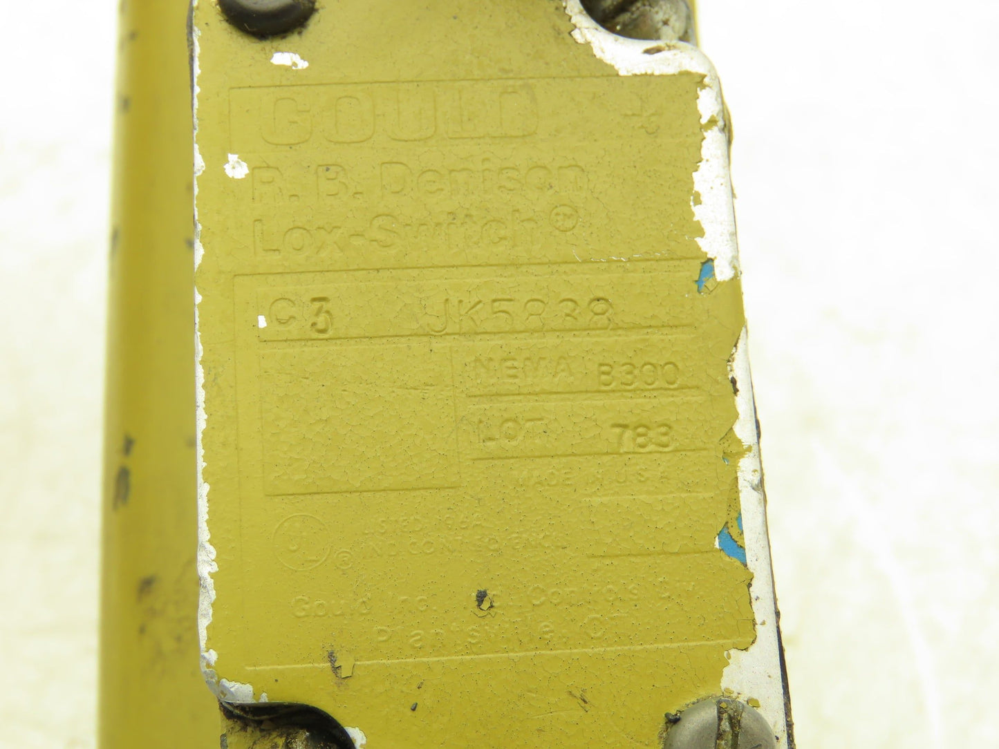 Gould Denison JK5838 Lox-Switch Limit Switch w/Mounting Bracket for Yale Hoist