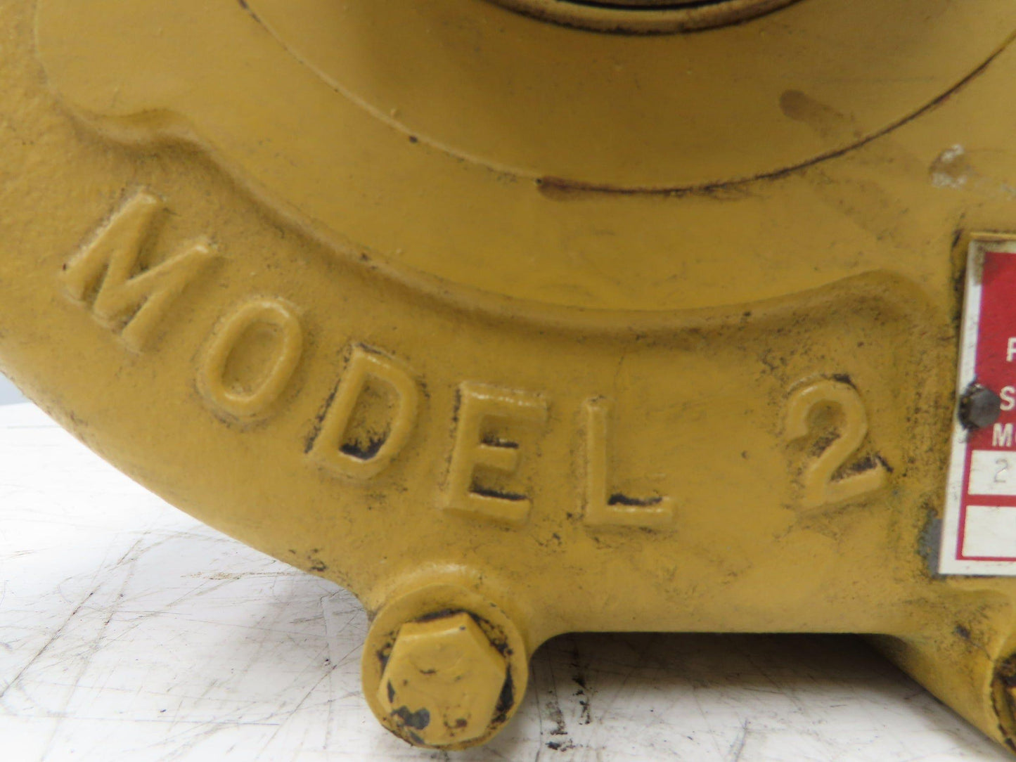 Safeguard Federal Gear Shaft Mount Reducer 70:1 Gearbox 145T  -Bad Seal-