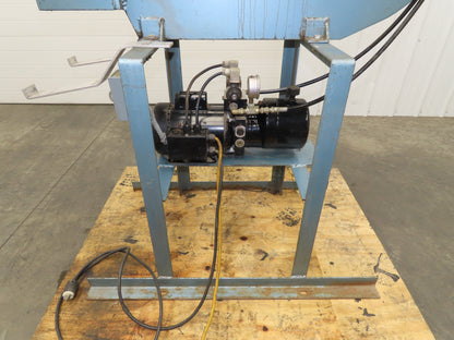Kidder DP-24-S Hydraulic Punch Press 24" Deep Throat C Frame 120V