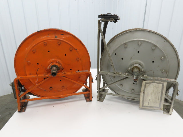 Hannay Reels 716-23-24 J VR Retractable Industrial Air Hose Reel 1/2" Lot Of 2