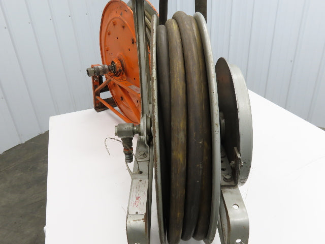 Hannay Reels 716-23-24 J VR Retractable Industrial Air Hose Reel 1/2" Lot Of 2