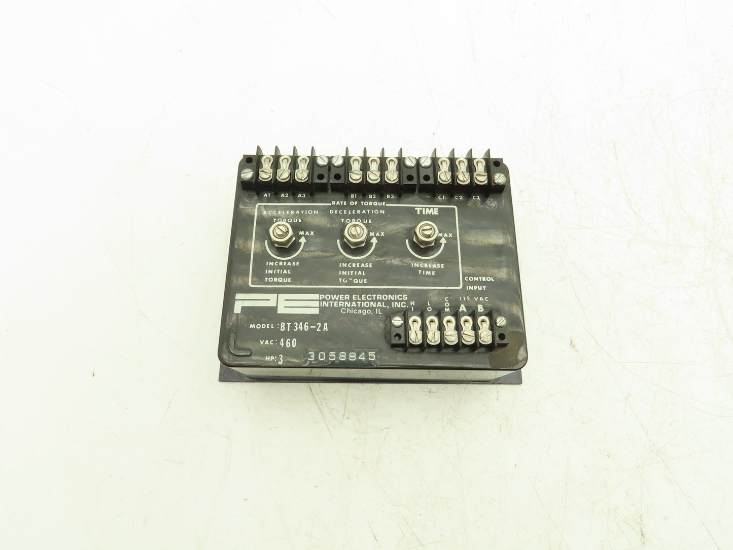 Power Electronics BT346-2A Soft Start Motor Control Unit 3Hp 115V/460V