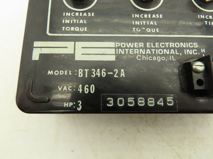 Power Electronics BT346-2A Soft Start Motor Control Unit 3Hp 115V/460V