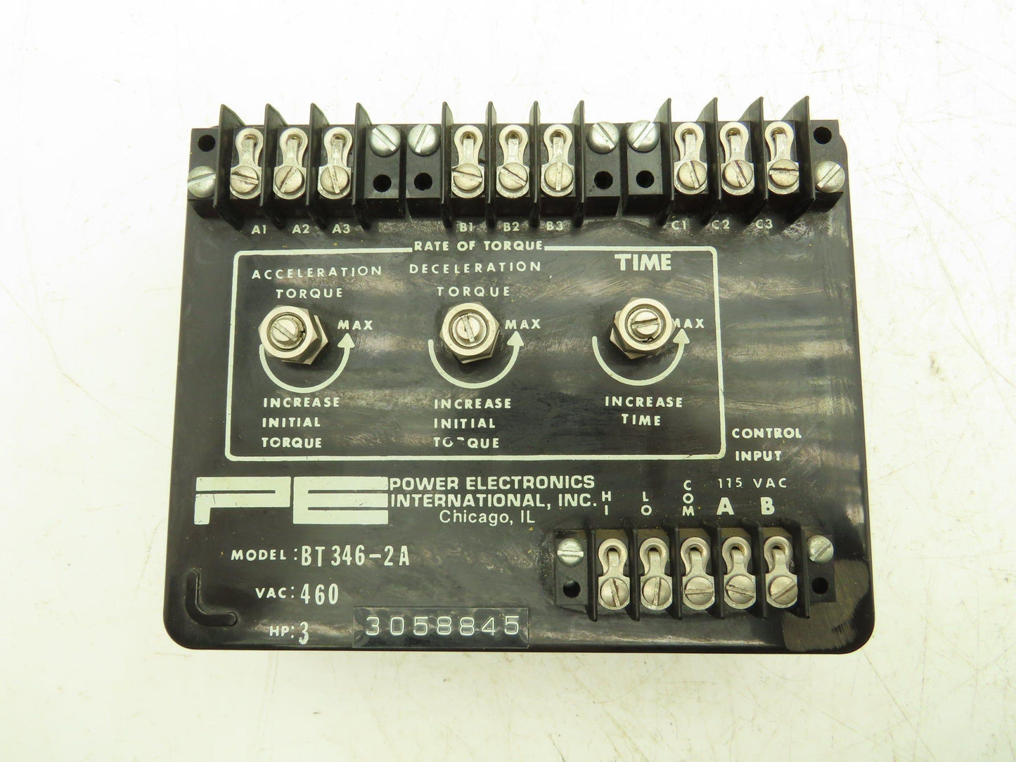 Power Electronics BT346-2A Soft Start Motor Control Unit 3Hp 115V/460V