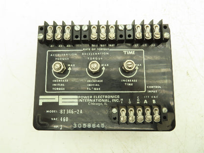 Power Electronics BT346-2A Soft Start Motor Control Unit 3Hp 115V/460V