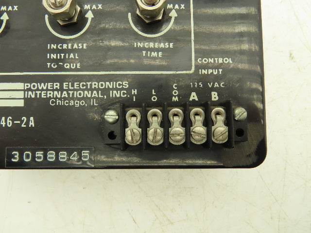 Power Electronics BT346-2A Soft Start Motor Control Unit 3Hp 115V/460V