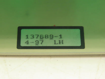 Yaskawa 137689-1 Multi Axis Brake release Panel w Circuit Board