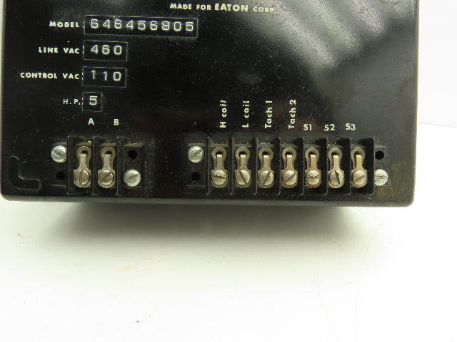 Power Electronics 646456805 Power Relay Unit 5Hp 115V/460V